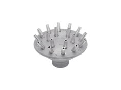Crown Fixed Mississippi chrome 2½", 6*8mm + 12*8mm