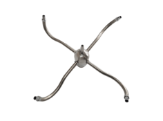 Pirouette Central 1½", 1*6mm + 4*8mm